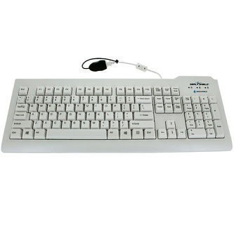 Seal Shield WATERPROOF TRUETYPE KEYBOARD IP68 WHITE